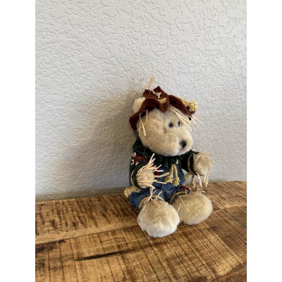 Starbucks Bearista Plush Bear Scarecrow 16th Edition Vintage - Picture 3 of 6